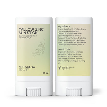 2 Pack Tallow Zinc Sun Stick